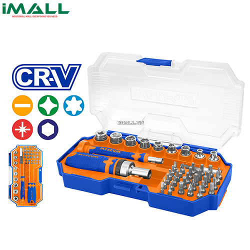 Bộ 43 chi tiết bắt vít Wadfow WSS8B43