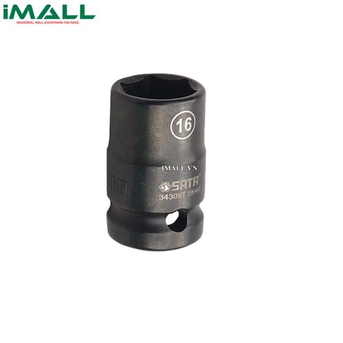 Đầu tuýp lục giác đen thành mỏng 1/2" (17mm) SATA 34310T