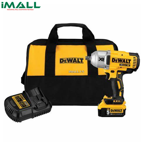 Máy vặn bulong 1/2” dùng pin 18V DeWALT DCF899P1