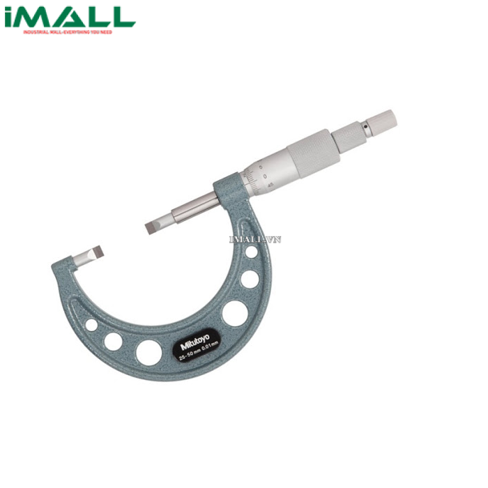 Panme đo ngoài đầu dẹt Mitutoyo 122-107 (150-175mm/ 0.01mm)