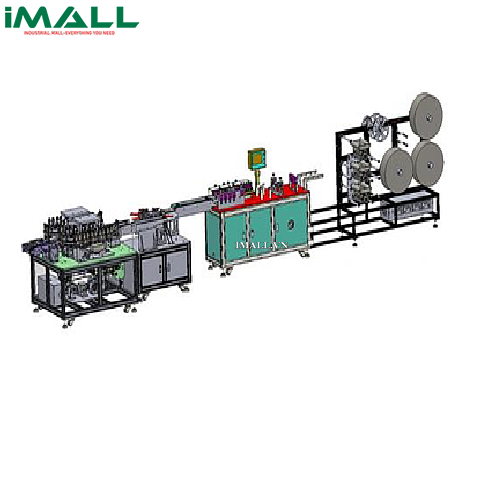 Máy làm khẩu trang phẫu thuật tự động tốc độ cao GESTER MKM-10 (200+ cái/phút)