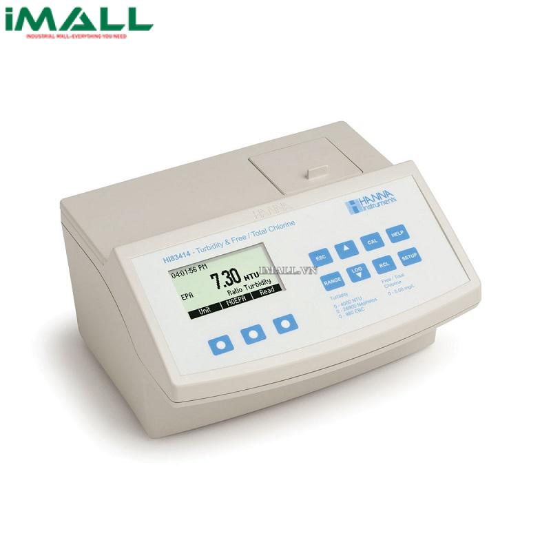 Máy Đo Độ Đục Và Clo Để Bàn HANNA HI83414-02 (4.000NTU; 0.00 to 5.00 mg/L)