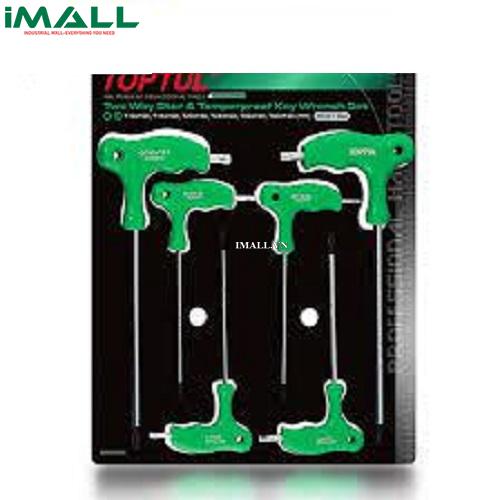 Bộ chìa lục giác sao, sao lỗ chữ L 6 món TOPTUL GAAS0602 (T10~T40)