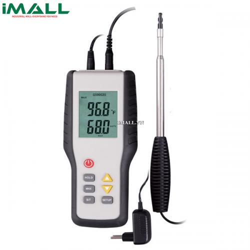 Máy đo tốc độ, lưu lượng, nhiệt độ gió trong đường ống Total Meter HT-9829