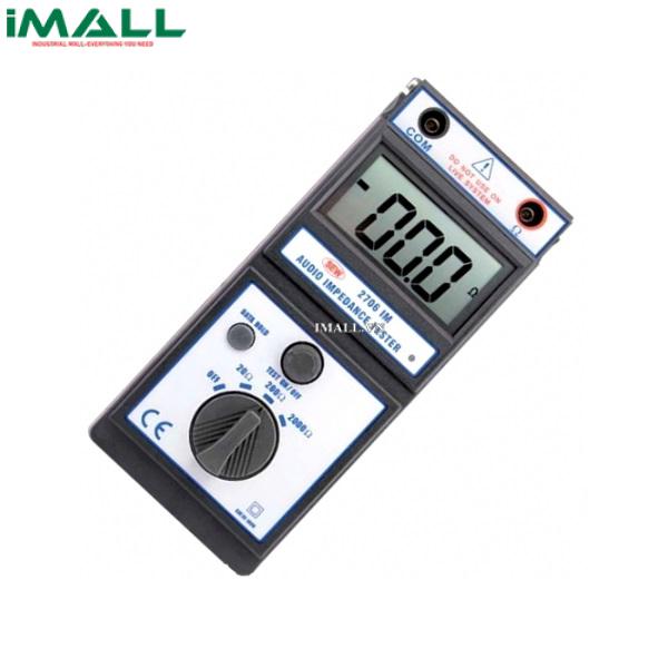 Thiết bị kiểm tra trở kháng âm thanh SEW 2706 IM (0-20 / 0-200 / 0-2000 Ohm)