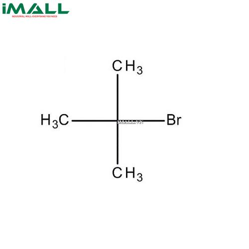 Hóa chất 2-Bromo-2-methylpropane (stabilised with potassium carbonate) để tổng hợp (C₄H₉Br, Chai thủy tinh 250 ml) Merck 8019660250
