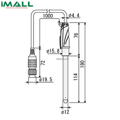 TOA DDK GST-5841C PH electrode