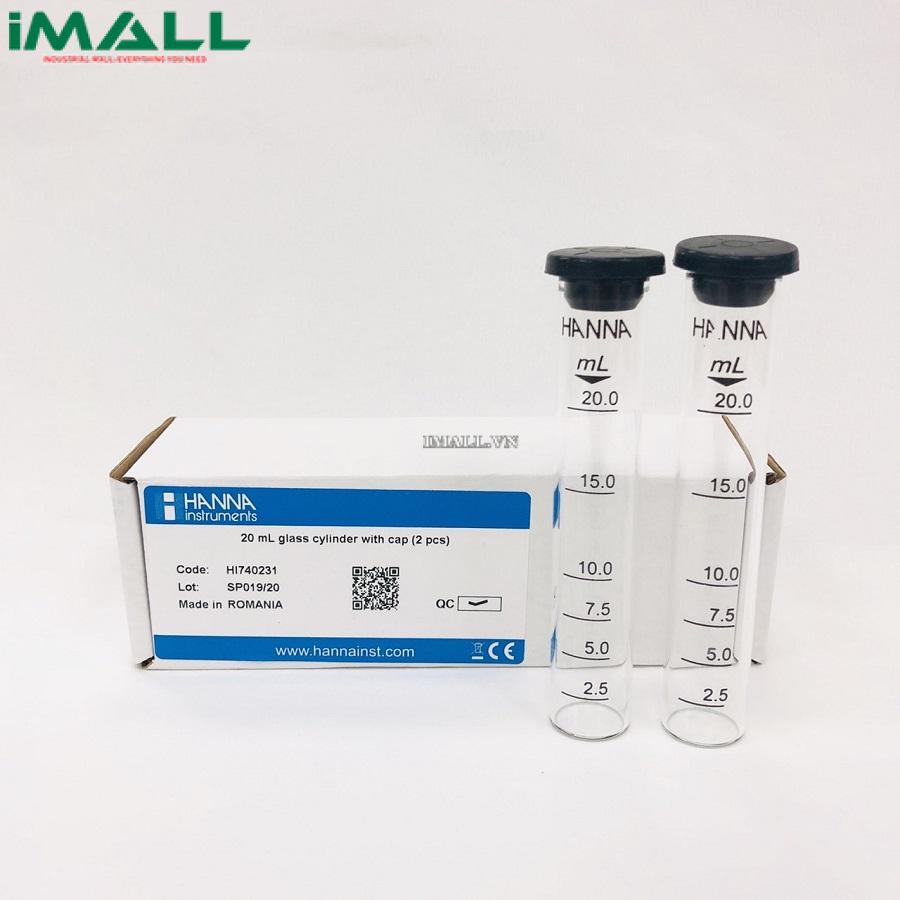 Cuvet 20mL Kèm Nắp (Cho Bộ Dụng Cụ Đo HI380xx) HANNA HI740231 (2 Cái)