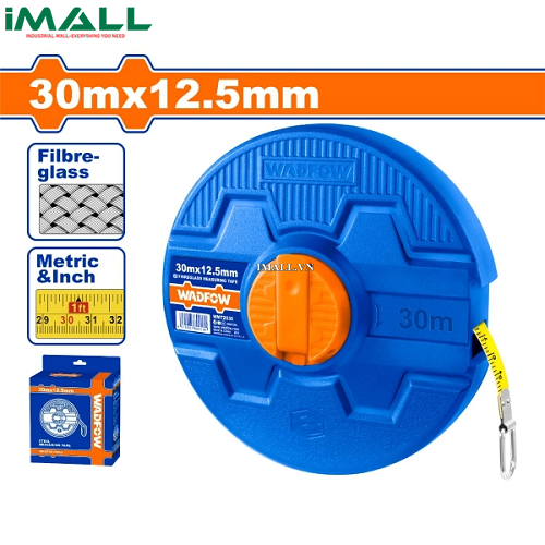 Thước dây sợi thủy tinh 30x12.5mm Wadfow WMT2530