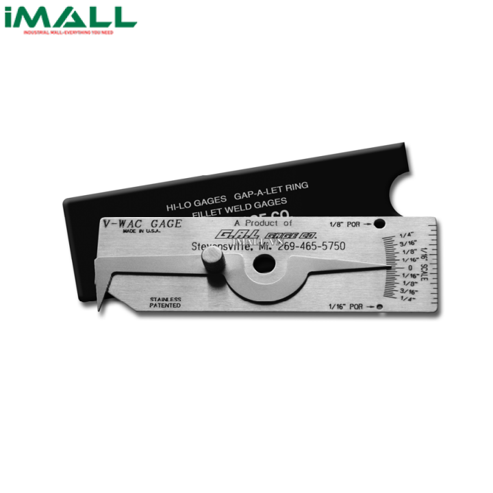 Thước đo mối hàn "V-WAC" (Hệ inch) G.A.L CAT 5