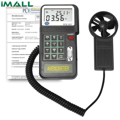 Máy đo tốc độ gió PCE 007-ICA (0,0 ~45,0 m/s)
