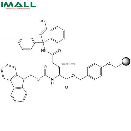 Hóa chất Fmoc-Gln(Trt)-Wang resin LL (100-200 mesh) (Chai thủy tinh 1g) Merck 8561080001