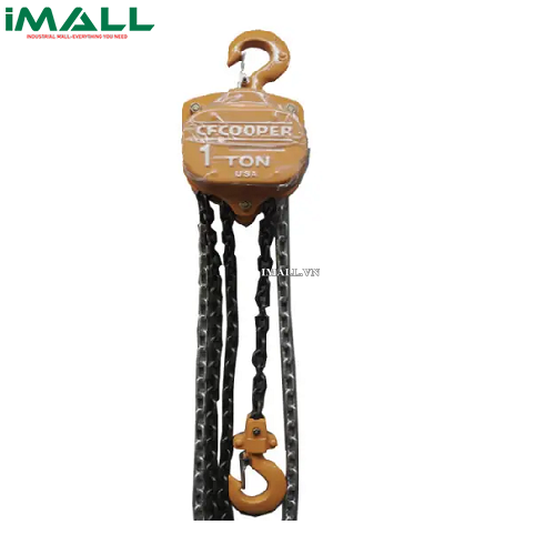 Palăng xích công nghiệp kéo tay 3m 1 tấn CFCooper 705040N