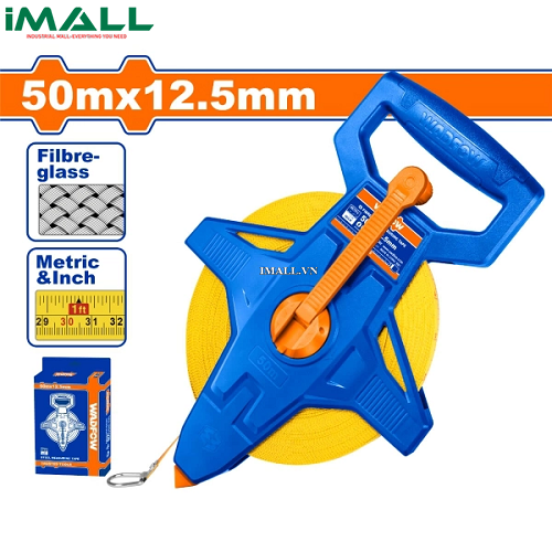 Thước dây sợi thủy tinh 50x12.5mm Wadfow WMT2550