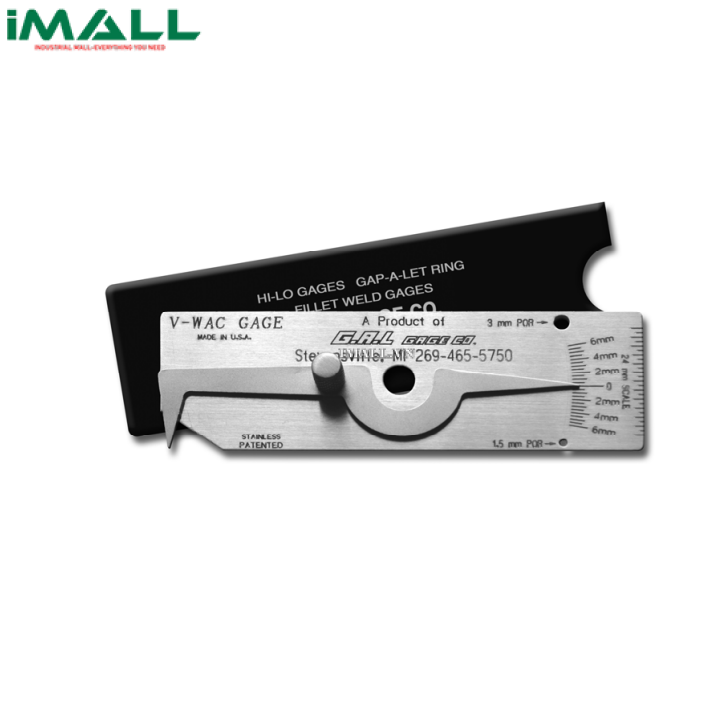 Thước đo mối hàn "V-WAC" (Hệ met) G.A.L CAT 5M