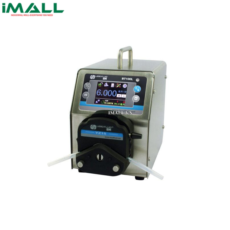 Bơm nhu động lưu lượng dòng thông minh Leadfluid BT100L (0.00011-720mL/min, 4 kênh)