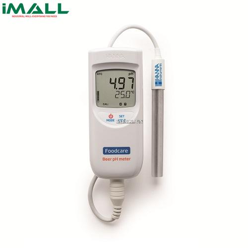 Máy đo pH/Nhiệt độ bia cầm tay HANNA HI99151 (-2.00~16.00 pH, -5.0~105.0°C)