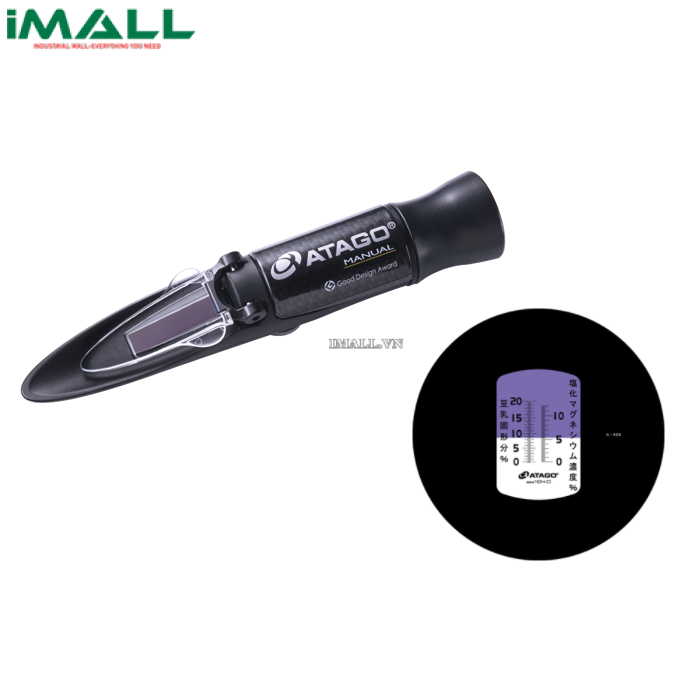 Khúc xạ kế đo độ ẩm cơm (Gạo nấu chín) cầm tay ATAGO G-50 (0.0~50.0%, Cat,no 2203)