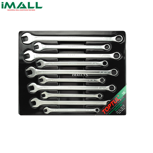 Bộ cờ lê vòng miệng 10 món (AAEL: 10~19mm) TOPTUL GAAF1008
