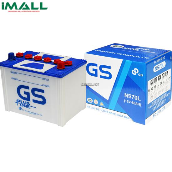 Bình ắc quy GS NS70L (12V-65AH)