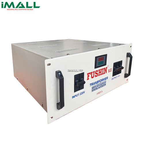 Biến áp cách ly 1P 220V/110V 10KVA-Dây Đồng Fushin BCC1P-10K