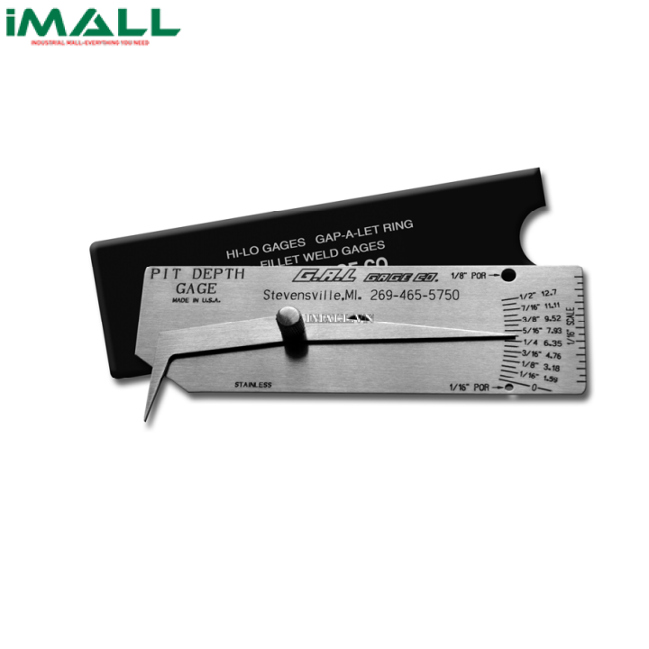 Thước đo độ sâu rỗ ở bề mặt mối hàn (Pit Depth Gauge) G.A.L CAT 5A