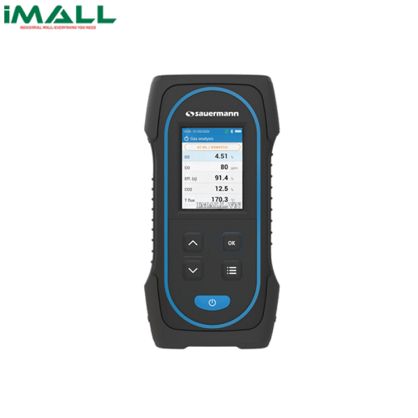 Máy đo khí thải Sauermann SICA 030 KIT 2AS (27496, cảm biến O2, CO)