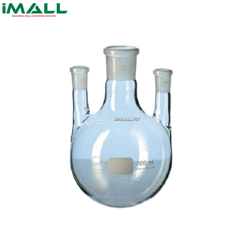 Bình cầu đáy tròn, 3 cổ NS29/32, 2x14/23 2000ml Duran 241856308