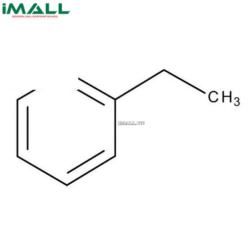 Hóa chất Ethylbenzene để tổng hợp (C₈H₁₀, Chai thủy tinh 1 l) Merck 8013721000