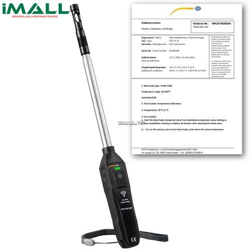 Máy đo tốc độ gió (0~30 m/s; -20~60 ° C; 0~100% RH, kèm Certificate ISO) PCE HWA 20BT-ICA