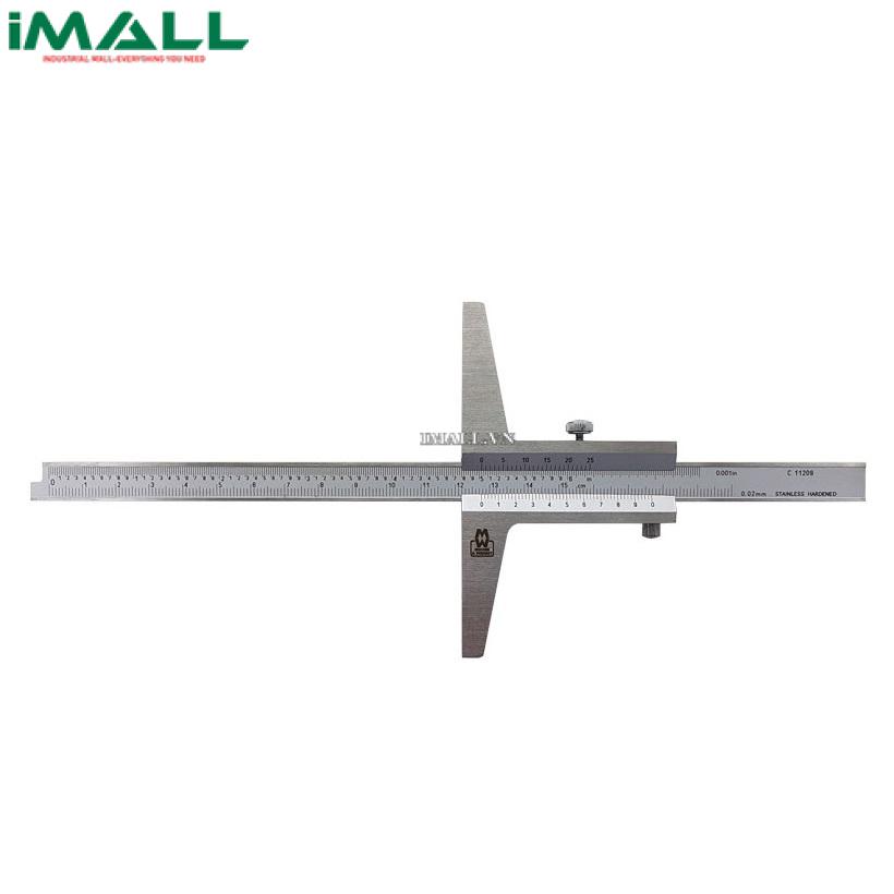 Thước đo sâu cơ khí Moore & Wright MW170-50BI (0-500mm, 0.02mm)