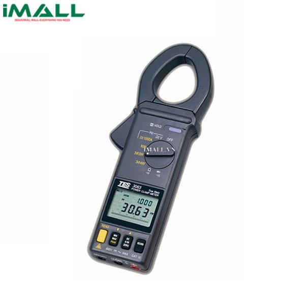 Ampe kìm đo công suất AC/DC TES-3063 (ghi dữ liệu)