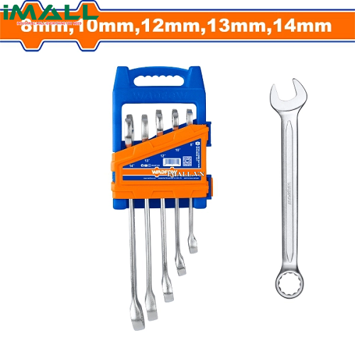 Bộ 5 cờ lê vòng miệng 8- 14mm Wadfow WSP1205