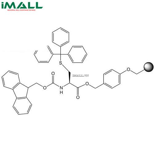 Hóa chất Fmoc-Cys(Trt)-Wang resin LL (100-200 mesh) (Chai thủy tinh 1g) Merck 8561070001