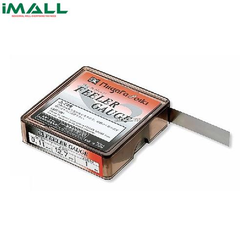Căn lá dày 0.8mm x dài 3m x rộng 12.7mm FEELER GAUGE Niigata Seiki FG-80-3