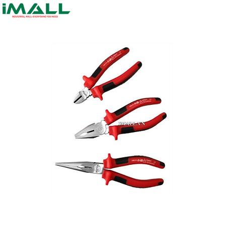 Bộ kìm điện 3 chi tiết cách điện 1000V Toptul GAAE0301