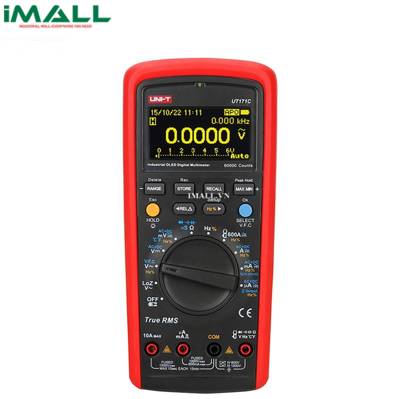 Đồng hồ vạn năng UNI-T UT171C (±0.25%, 1000V,10A)