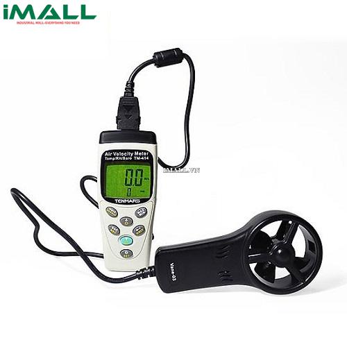 Thiết bị đo nhiệt độ, độ ẩm, áp suất, tốc độ, lưu lượng gió TENMARS TM-414 (0.4~35m/s)