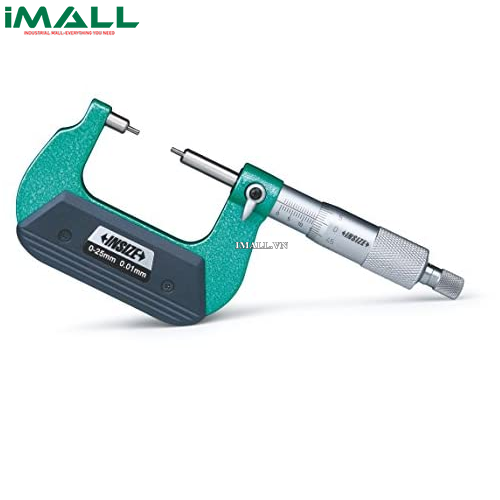 Panme đo rãnh then cơ khí INSIZE 3233-100BA (75-100mm; 0.01mm; 5µm)