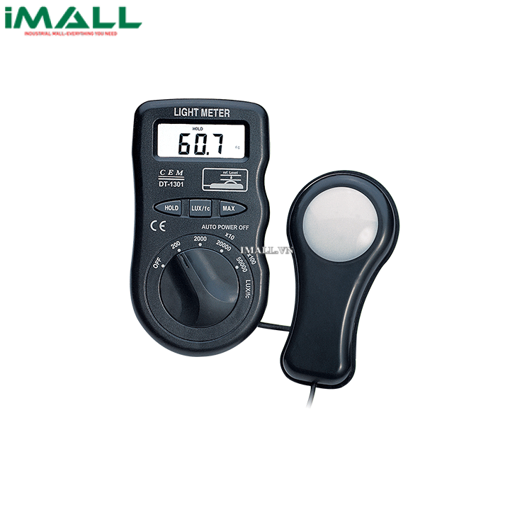 Thiết bị đo cường độ ánh sáng CEM DT-1300 (50,000 lux/Fc)