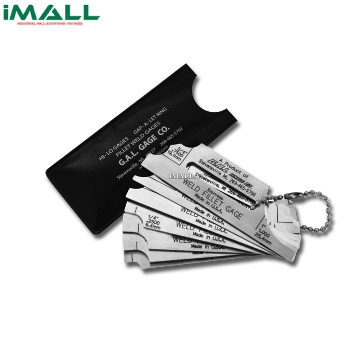 Bộ thước đo mối hàn 7 miếng hệ inch G.A.L CAT 8A