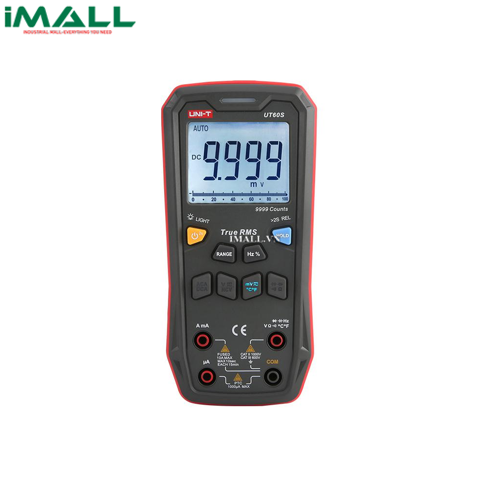 UNI-T UT60S True RMS Digital Multimeter (True RMS, 999.9V, 10A)