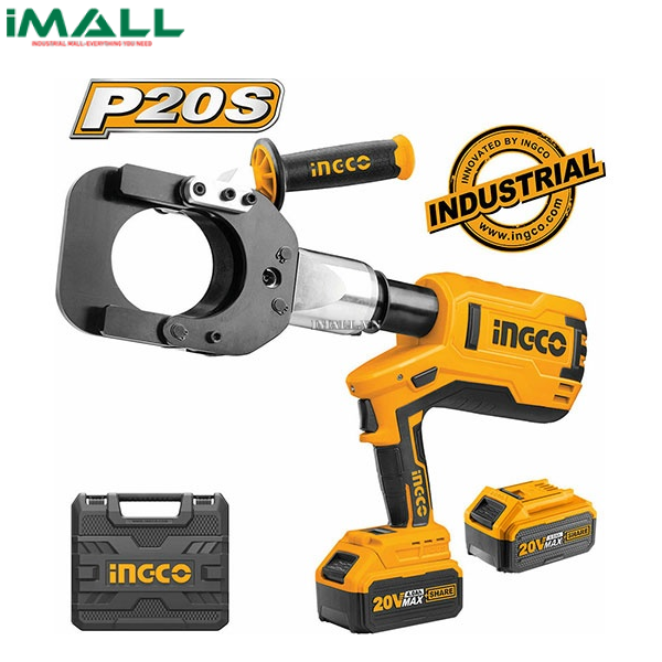 Máy cắt cáp thủy lực dùng pin Ingco CRCLI2002 (20V)