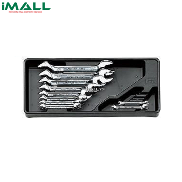Bộ cờ lê 2 đầu mở KTC TS210 (10 chiếc, 1 khay nhựa)
