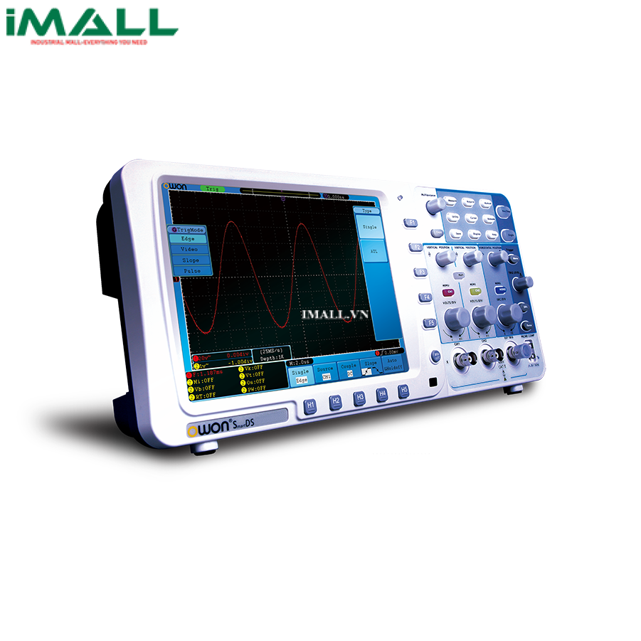 Máy hiện sóng số Owon SDS8302 (300Mhz, 2 ch, 2.5Gsa/s)