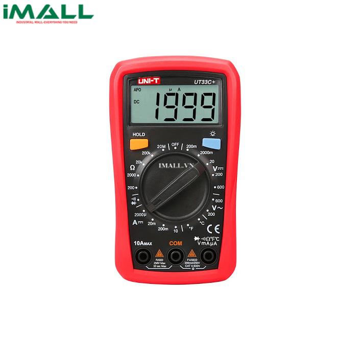 Đồng hồ vạn năng cầm tay UNI-T UT33C+ (600V,10A)