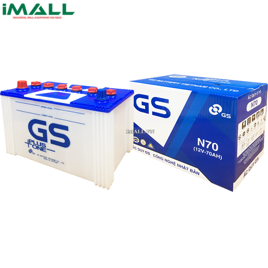 Bình ắc quy GS N70 (12V-70AH)