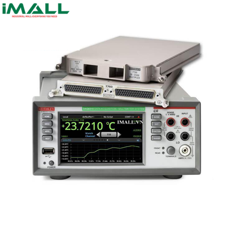 Đồng hồ vạn năng KEITHLEY DAQ6510 (1000V, 100 MΩ, 3A, 6 1/2, Datalogger)