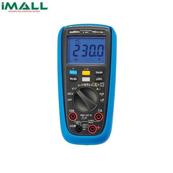 Đồng hồ vạn năng số Metrix MTX204-Z (TRMS 6.000 đếm AC / DC / AC + DC)