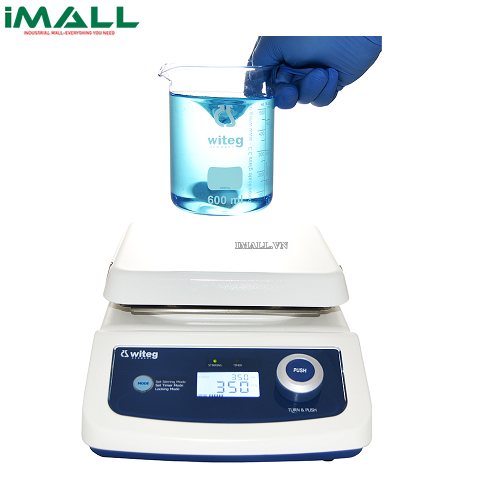 Máy khuấy từ kỹ thuật số WITEG MS-500D (80 - 1500 rpm) (DH.WMS04022)